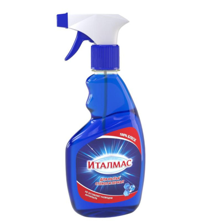 Средство для мытья стекол и зеркал Италмас триггер 500мл 7.jpg