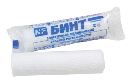 Бинт фиксирующий эластичный 10см4м 30470