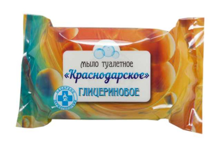Мыло туалетное 100г Краснодарское ГЛИЦЕРИНОВОЕ (Меридиан), флоу-пак, 66шт/уп 49.jpg