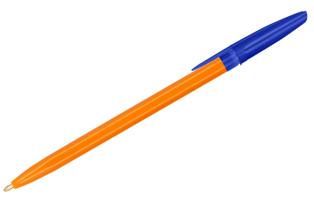 Ручка шариковая СТАММ 111 Orange, 1,0мм СИНЯЯ РС11