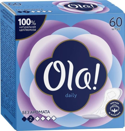 Прокладки Ола Daily ежедневные 60штуп. 50884