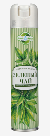 Освежитель воздуха Botanic Лист Зеленый чай 300мл 24штуп