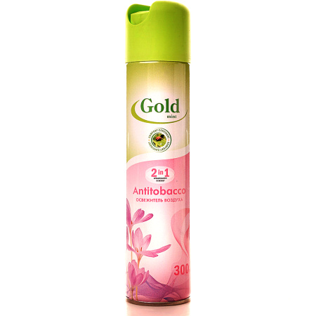 Освежитель воздуха GOLD WIND 300 мл. Антитабак 12шт/уп 1.jpg