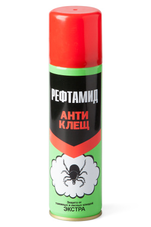 Аэрозоль Рефтамид Экстра Антиклещ 145мл