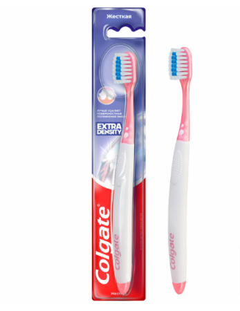 Зубная щетка Colgate Extra Density жесткая