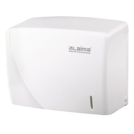 Диспенсер для полотенец LAIMA PROFESSIONAL ORIGINAL (Система H3), V-сложения, белый, ABS, 605761 19.
