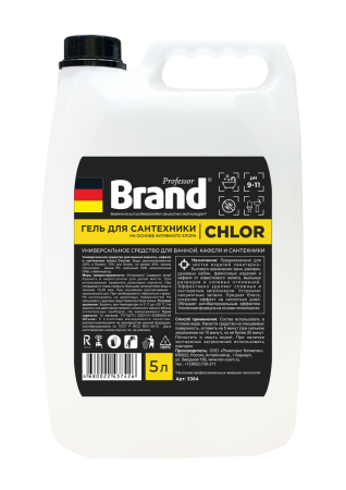 Чистящее средство 5л Brand для ванной комнаты с хлором 1