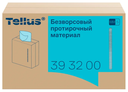 Протирочный материал TELLUS безворсовый, нетканый бирюзовый 393200