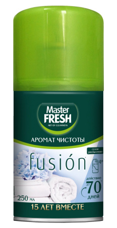 Освежитель воздуха сменный блок (баллон) 250мл Мастер Фреш Аромат чистоты