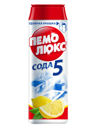 Чистящий порошок Пемолюкс Лимон 480 гр. 16шт/уп 1