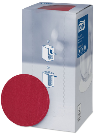 Коастеры TORK , категория Advanced, 8-сл., бордо 474469 (вывод из ассорт., распродажа!!!) 1