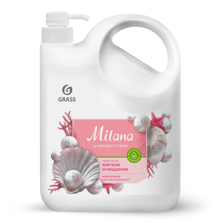 Жидкое мыло Milana эконом (флакон 2500 мл)