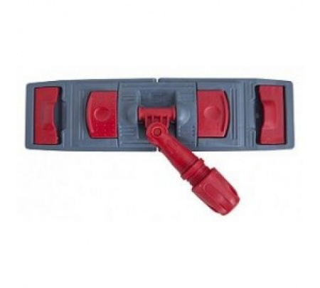 Держатель мопов универсальный 40*11см пластик серый/красный, IT-0469 1