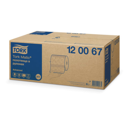 Полотенца в рулонах Торк Матик, H1 2-сл, 150м, категория Комфорт, белые 6шт/уп, 120067 2