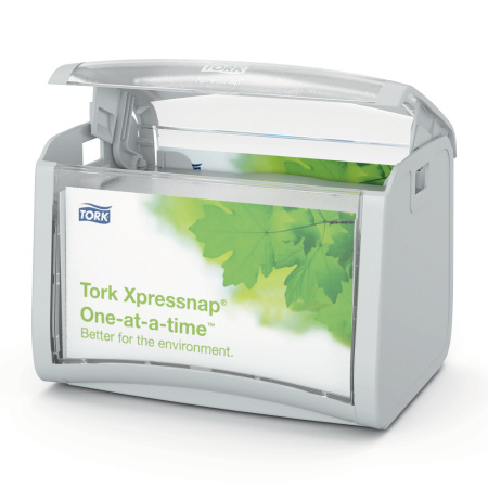 Диспенсер для салфеток Tork настольный N4, серый 272613 3