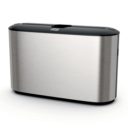 Диспенсер для полотенец листовых настольный Multifold Н2, серии Image Design, металлик 460005 1