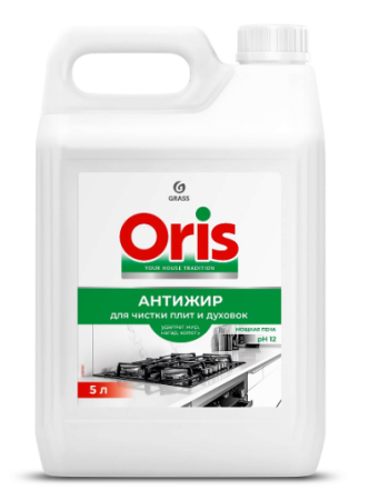 Средство чистящее от жира, нагара, копоти GRASS Oris Антижир (канистра 5 литров) 126149