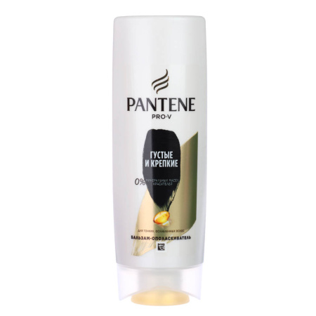 Бальзам 200мл для волос Pantene Густые и крепкие