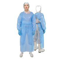 Фартук HACCPER Evatex с рукавами, размер L, 1300х950 мм 2