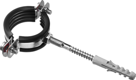 Хомут сантехнический для труб 40-45мм