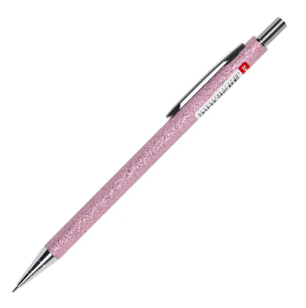 Карандаш авт. 0,5мм Brauberg Rose Pink HB металл. корпус
