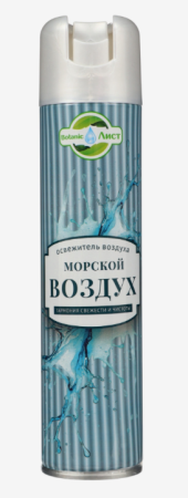 Освежитель воздуха Botanic Лист Морской воздух 300мл 24штуп
