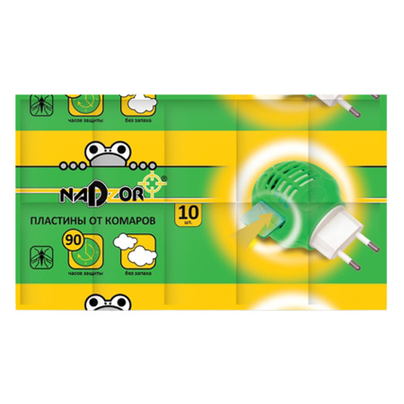 Nadzor Пластины от комаров, без запаха