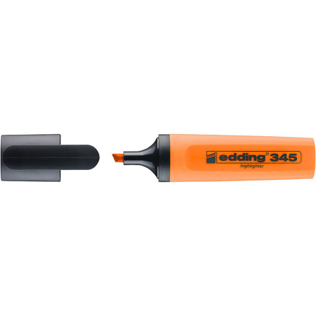 Текстовыделитель EDDING, 2-5 мм, скошенный наконечник, оранж, E-3455