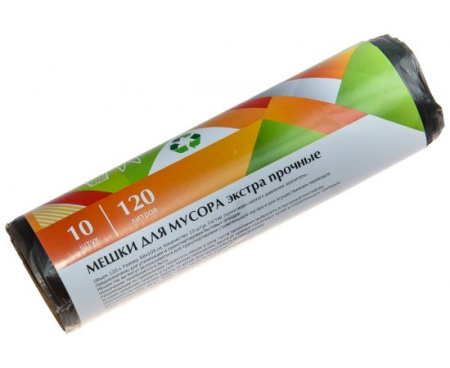 Пакеты д/мусора 120 л. 10шт Eurohouse 19мкр 70*110см рулон 65.jpg