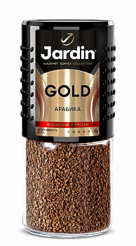 Кофе JARDIN GOLDрастворимый 190гр.стекл.банка, сублимированный