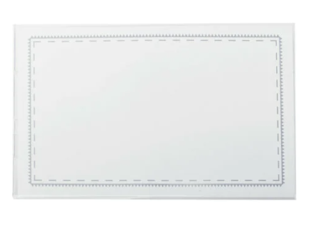 Бейдж BRAUBERG 9057мм, с клипсой и булавкой 50штуп