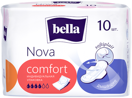 Прокладки Bella soft nova Комфорт 10штупак