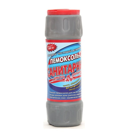 Чистящий порошок Пемоксоль Санитарный (с хлором) 500гр 20шт/уп 4.jpg