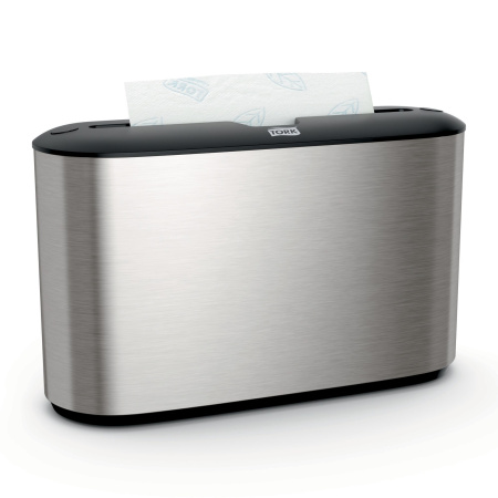 Диспенсер для полотенец листовых настольный Multifold Н2, серии Image Design, металлик 460005 2