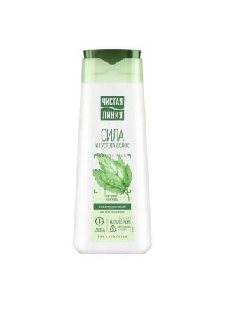 Бальзам-ополаскиватель Чистая линия 230мл Крапива