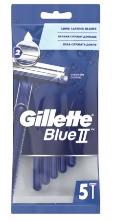 Станок однораз. Gillete Blue2 5шт